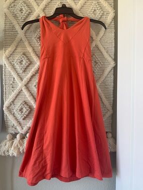 Patagonia halter dress Coral Orange